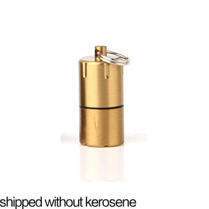 Kerosene Lighter Key Chain Capsule